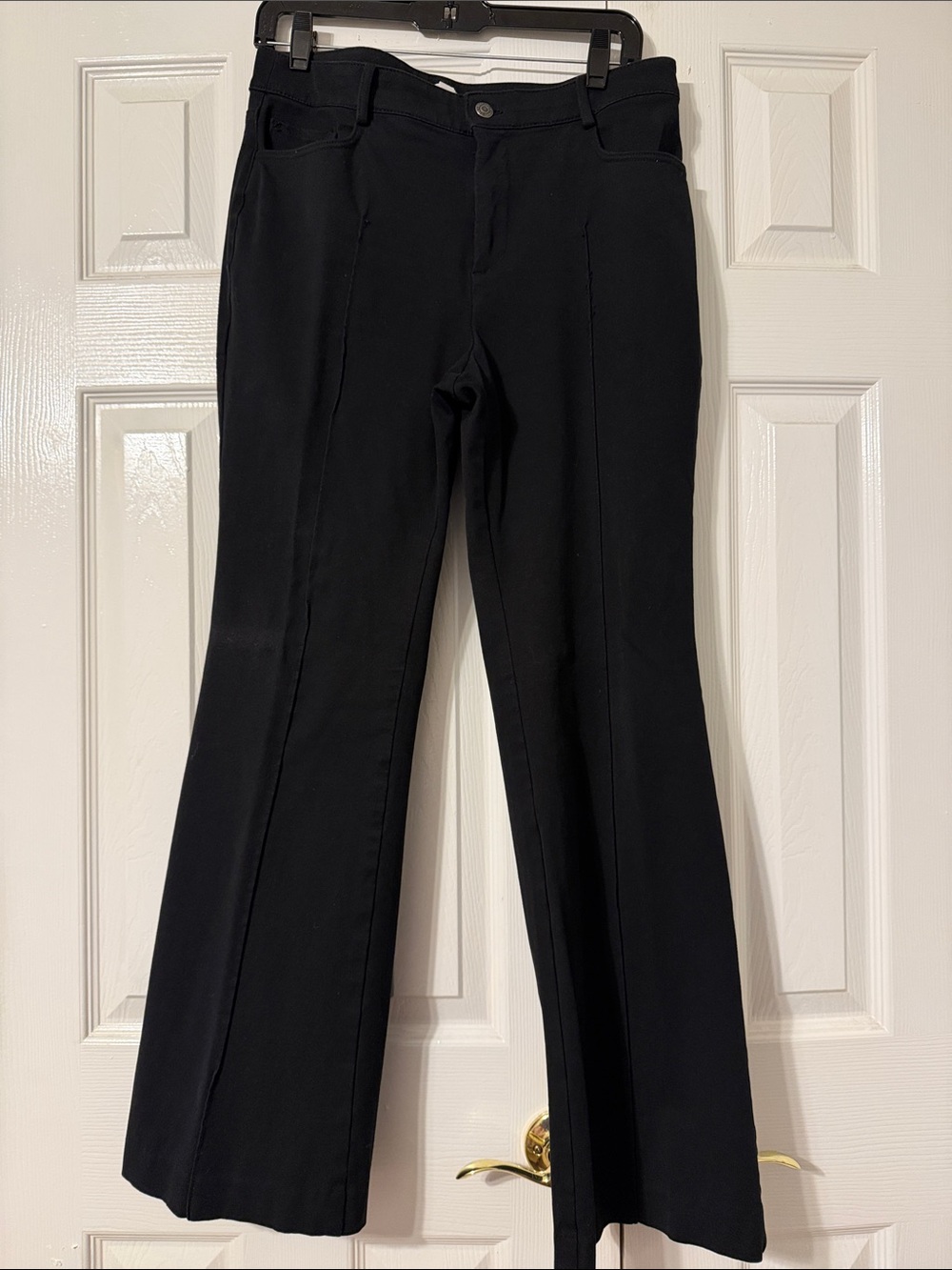 LOFT Black Bootcut Stretch Pants